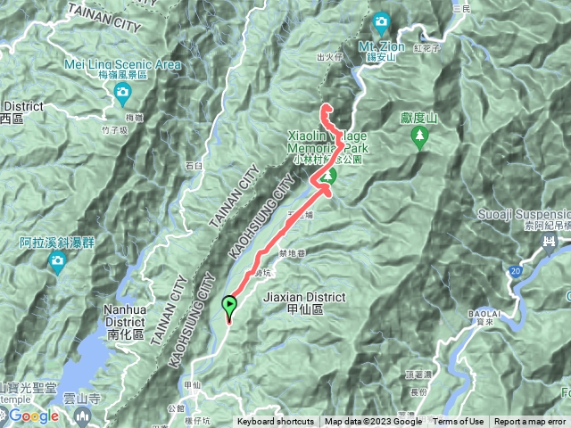 2022-01-30西阿里關山(東側小林登山口上)