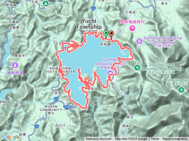 日月潭腳踏車一圈（有約3/1路騎公路）預覽圖