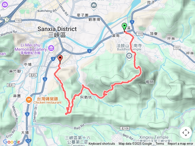 橫溪三山-林厝-溪南尖山-ㄧ線天-主公山-王公坑山賞血藤