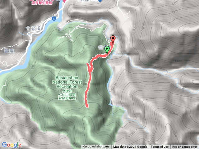 八仙山主峰步道2.5k