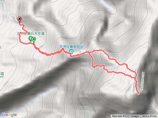 2021/1/9 - 北得拉曼&內鳥嘴山 - 上山追雪大成功