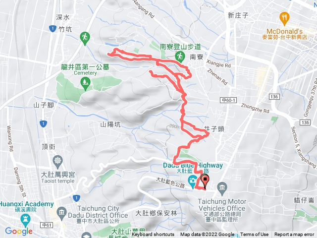 瑞井登山步道、南寮竹坑登山步道