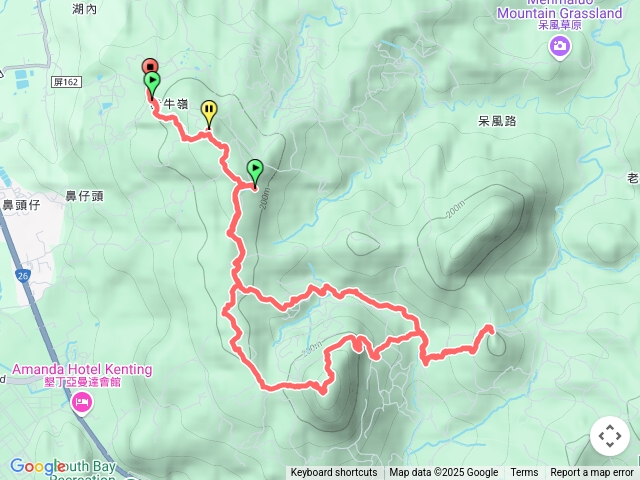 赤牛嶺、大山母山、小尖石山預覽圖