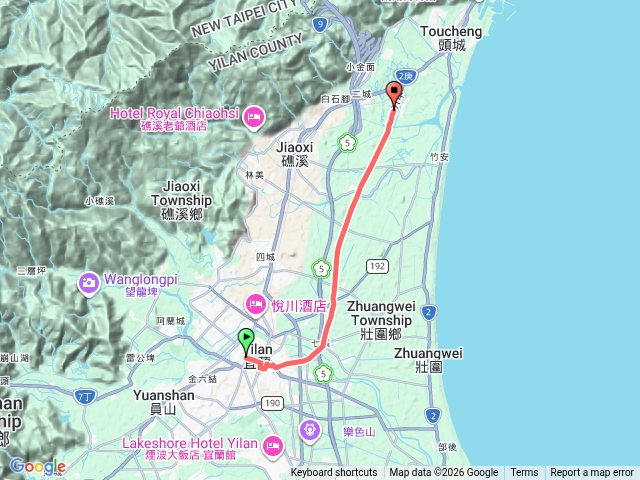 淡蘭平原線：田園支線