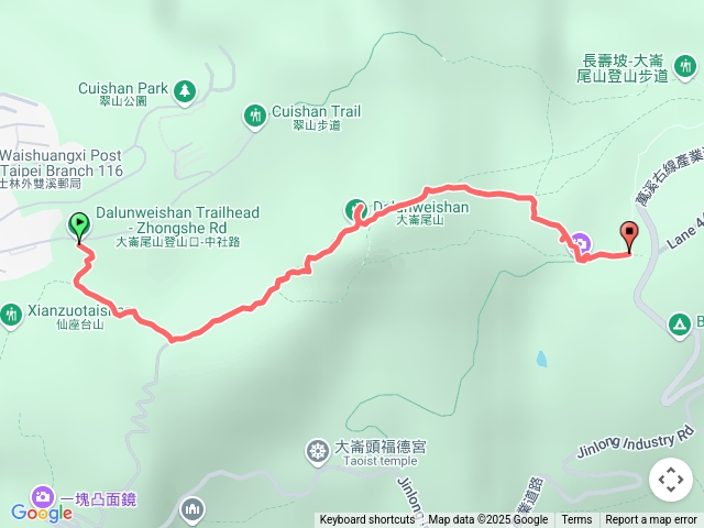 大崙頭尾山步道