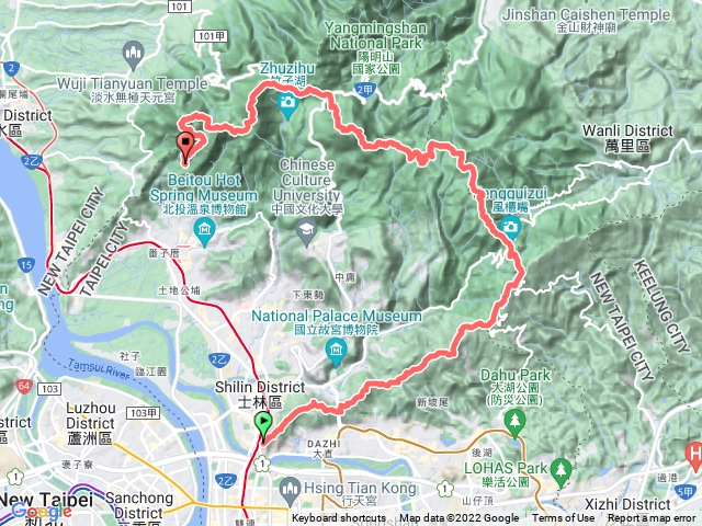 夏至陽明山15連峰二刷