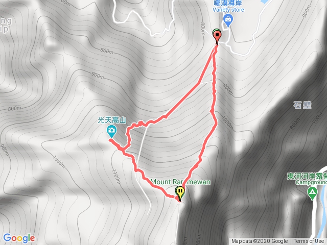 向天湖山+光天高山