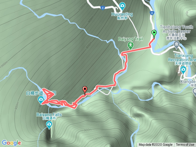 白楊步道水濂洞