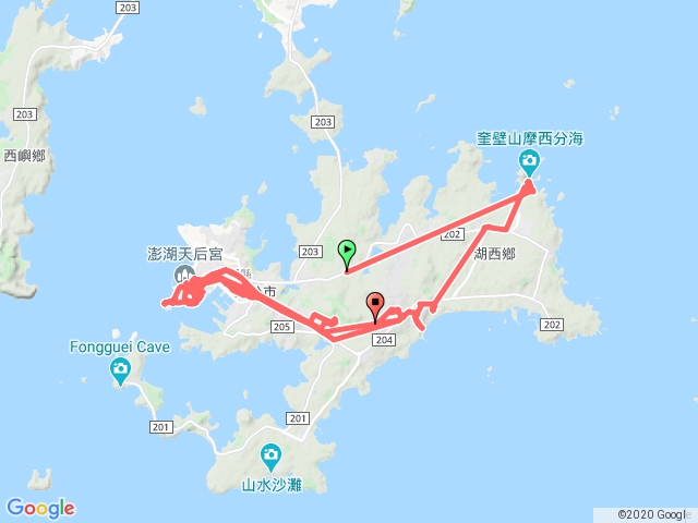 澎湖-奎壁山摩西分海