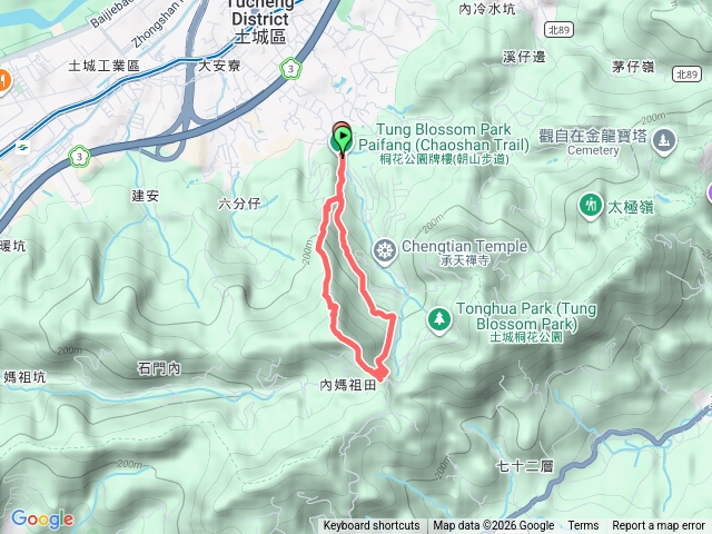火焰山步道預覽圖