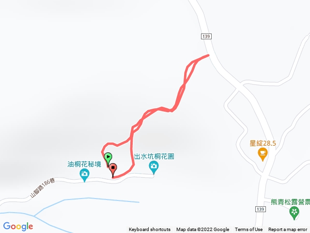 出水坑步道
