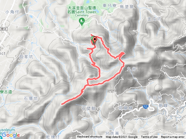 小百岳集起來桃園金面山步道202111071602