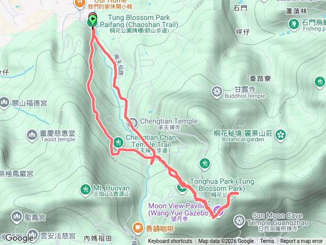 微笑山線：【天上山系】望月亭桐花段預覽圖