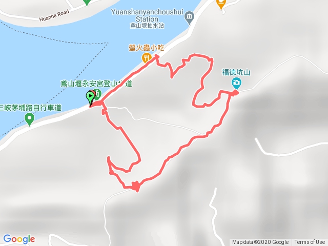 鳶山彩壁-福德坑山O型