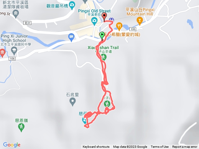 孝子山慈母普陀O原路返回