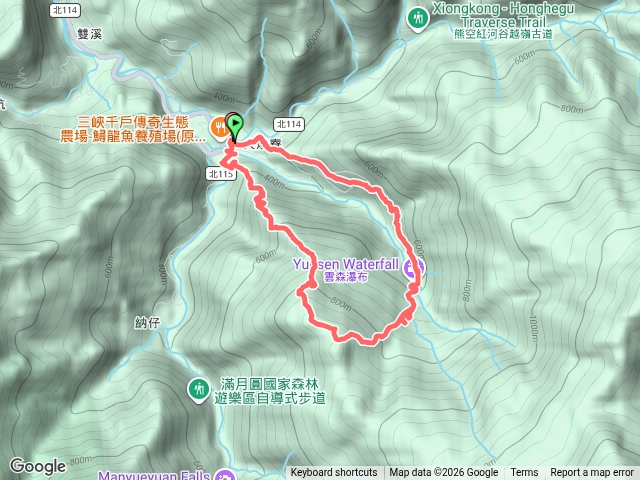 雲森瀑布組合山O型環繞預覽圖