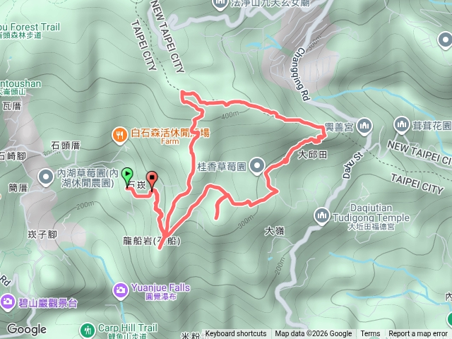 龍船岩 開眼山 白石湖山 O型預覽圖