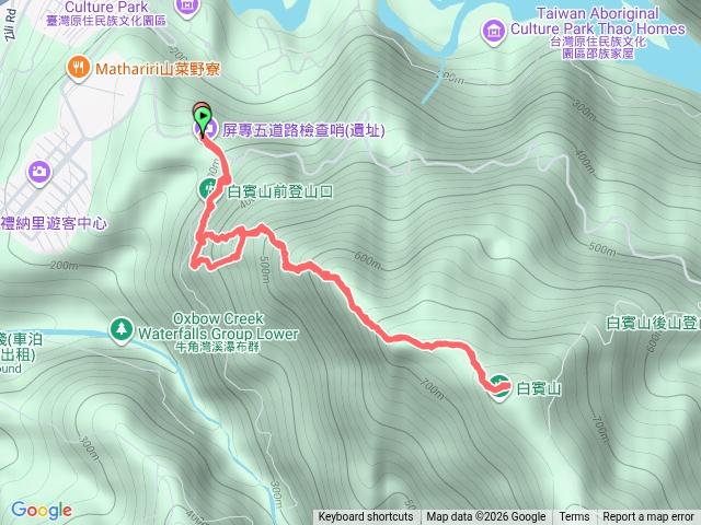 白賓山前登山口預覽圖