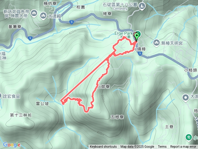 20250705石碇雷公埤山雷公埤古道預覽圖
