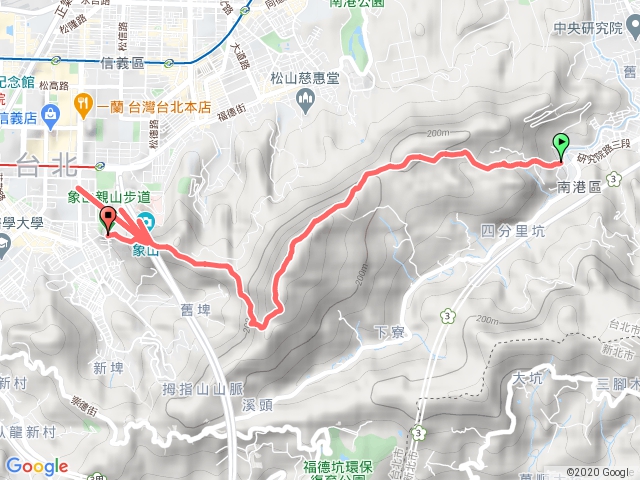 南港山南縱走