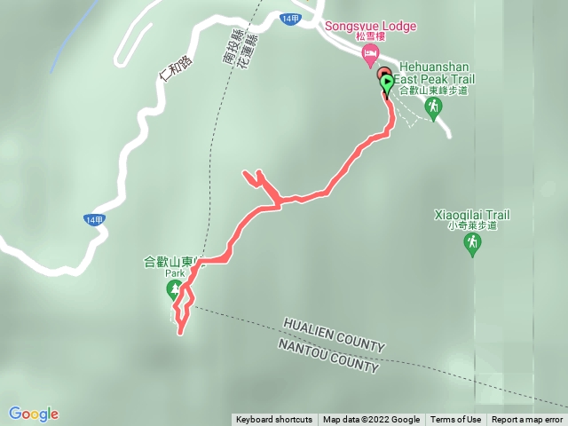 合歡山東峰賞高山杜鵑花