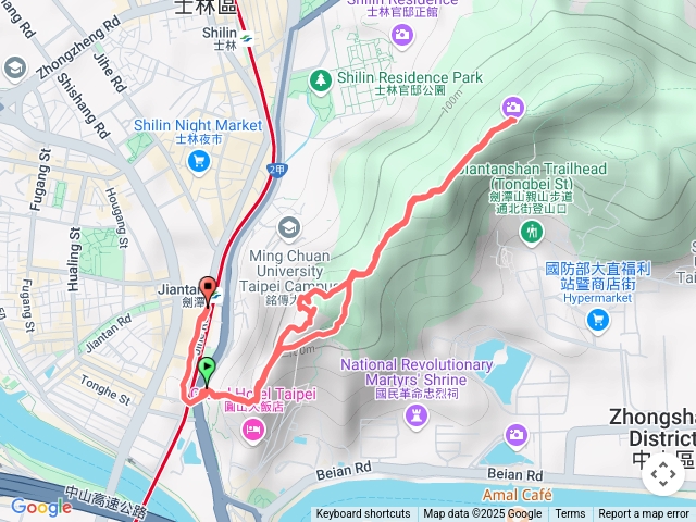 劍潭山老地方觀機平台