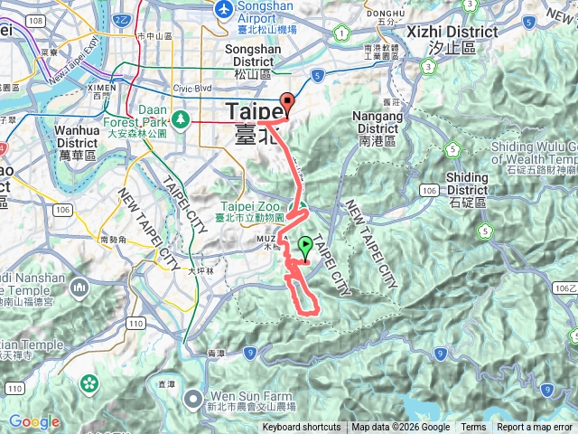 政大文學步道飛龍步道貓空指南國小