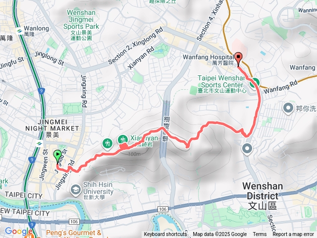 仙跡岩景美ー萬芳醫院