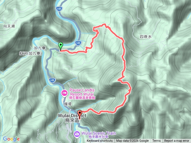 烏桶縱走（逆走）預覽圖