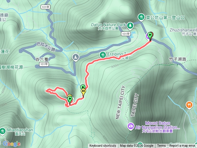 二子山東峰二子山西峰