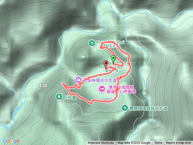 惠蓀林場杜鵑嶺、山嵐小徑預覽圖