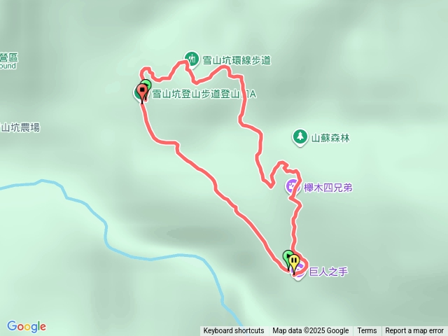 雪山坑步道漫走