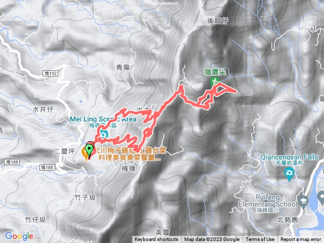 獵鷹尖、一線天O型