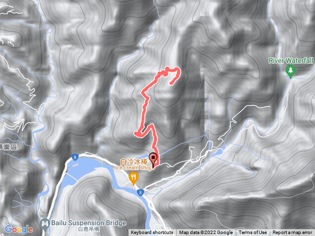 谷關三雌之白冷山