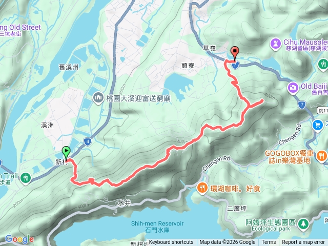 桃園大溪 溪頭縱走(溪洲山-頭寮山)預覽圖