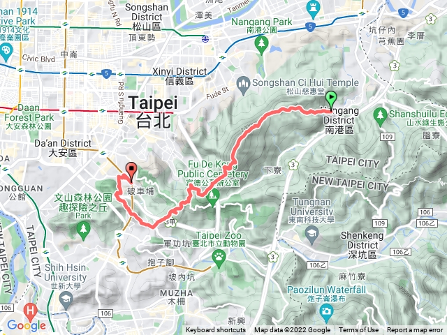 台北縱走第六段