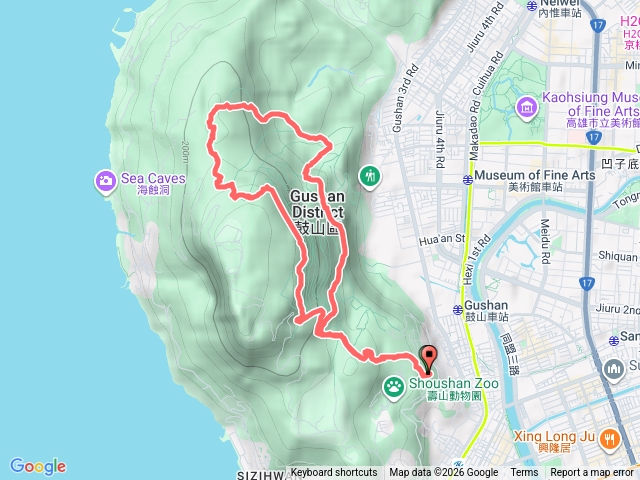 柴山中興亭上盤榕-雅座O型走預覽圖