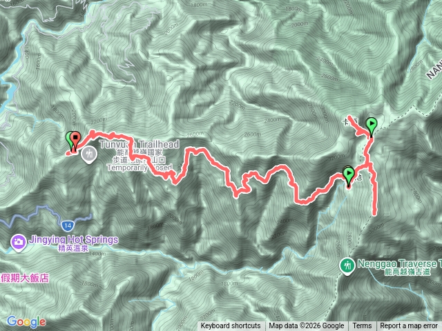 奇萊南華三天兩夜預覽圖