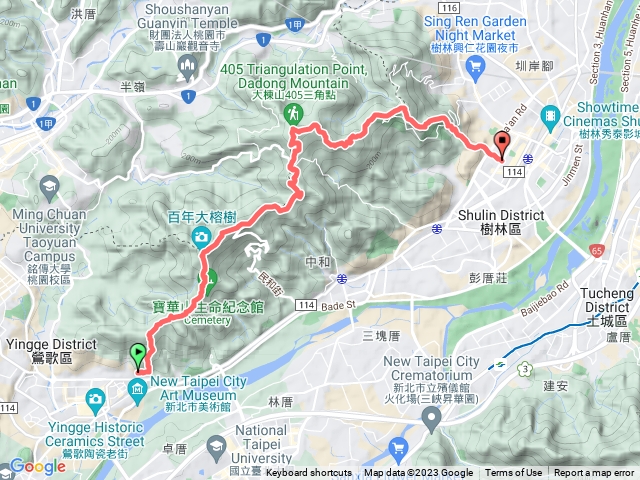 鶯歌到樹林之大棟山