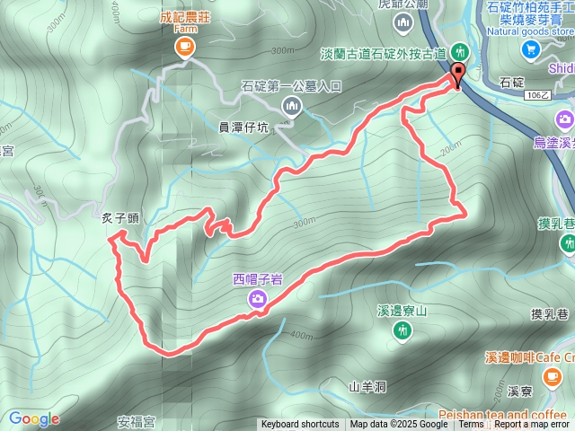 2025/1/5（新北石碇）西帽子岩、炙子投山、筆架連峰預覽圖