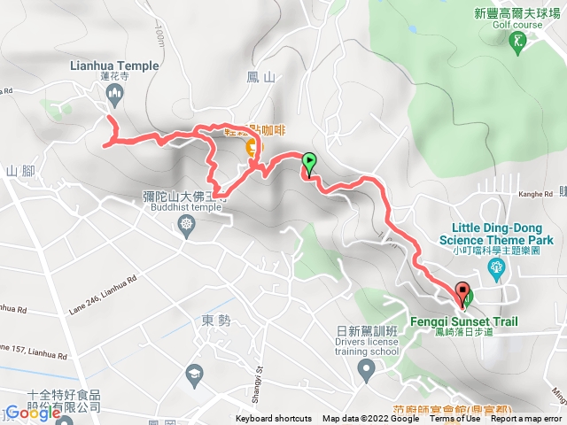 鳳崎落日步道