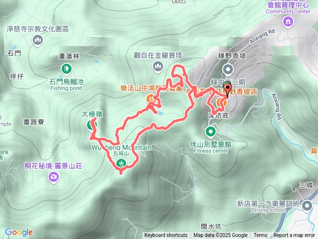 文筆山-山中湖-五城山-太極嶺