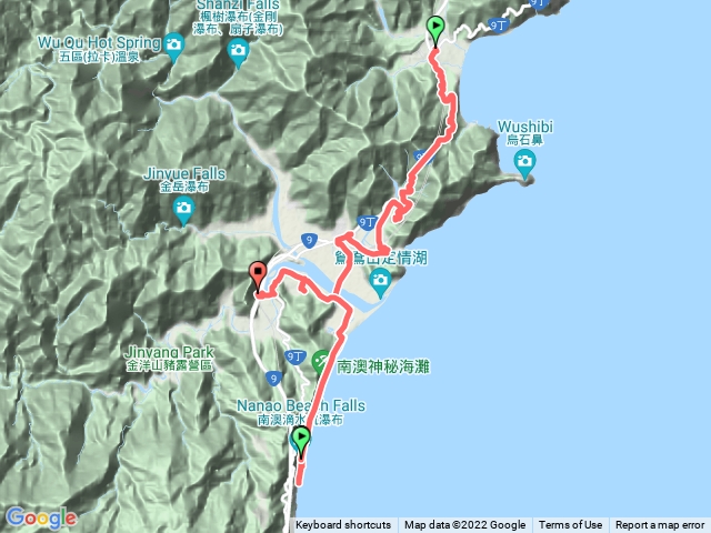 Day01東澳至武塔