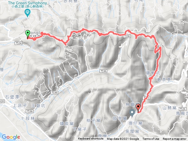 飛鳳山~雞寮坑山