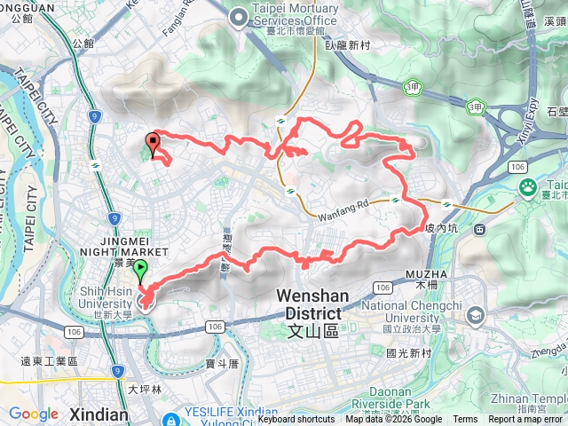 景美山興隆山福興山連走20260206預覽圖