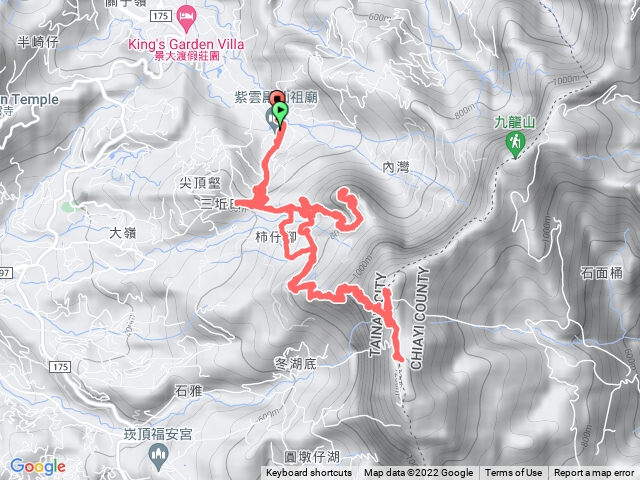 大凍山 雞籠山 大凍山南峰太荒蕪無法