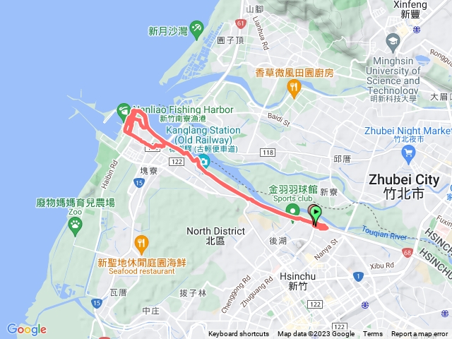 南寮漁港夜跑 4