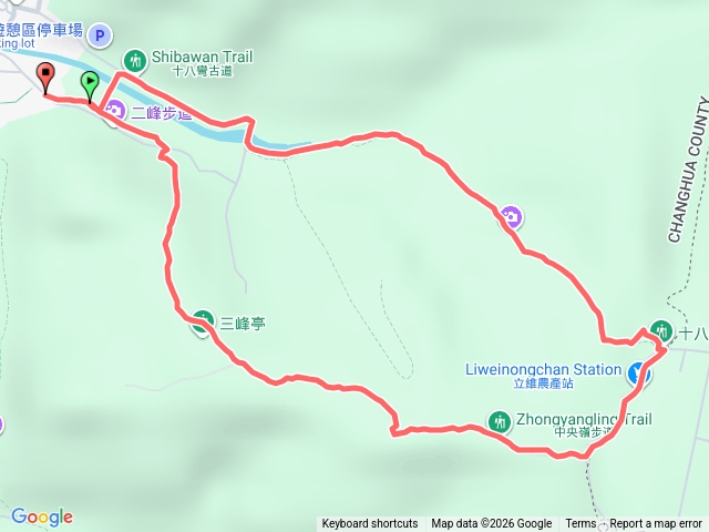 十八彎步道預覽圖