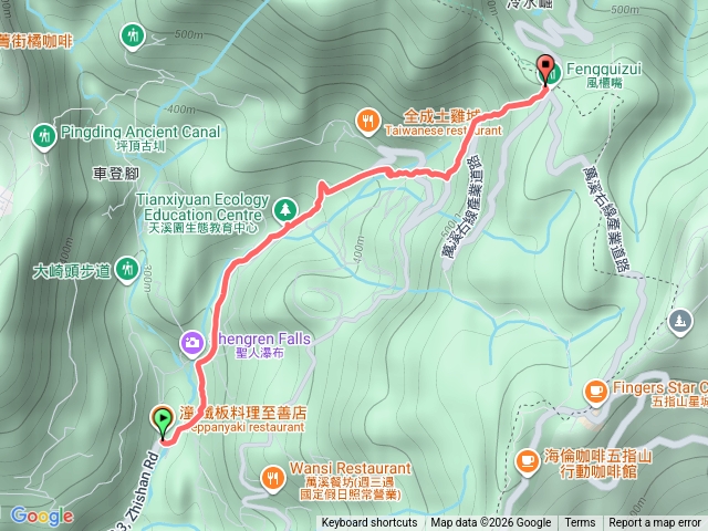 聖人橋到風櫃嘴登山口