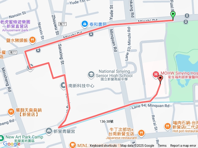 操作教學_實作一(台南新營區路線)預覽圖